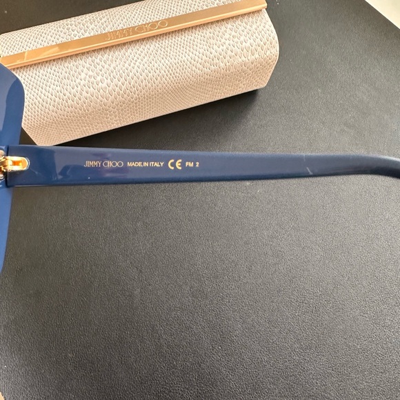 Jimmy Choo Accessories | Jimmy Choo Auri/G/S PJPGB Blue, New Without Tags - Picture 10 of 10